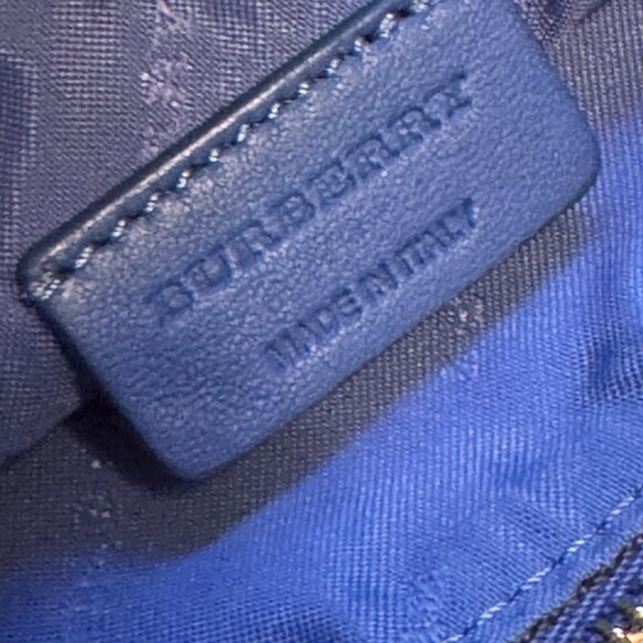BURBERRY Accessory Pouch ~ BLUE POUCH only - Picture 2 of 6